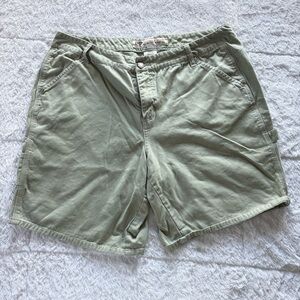Women’s Faded Glory Green Bermuda Shorts